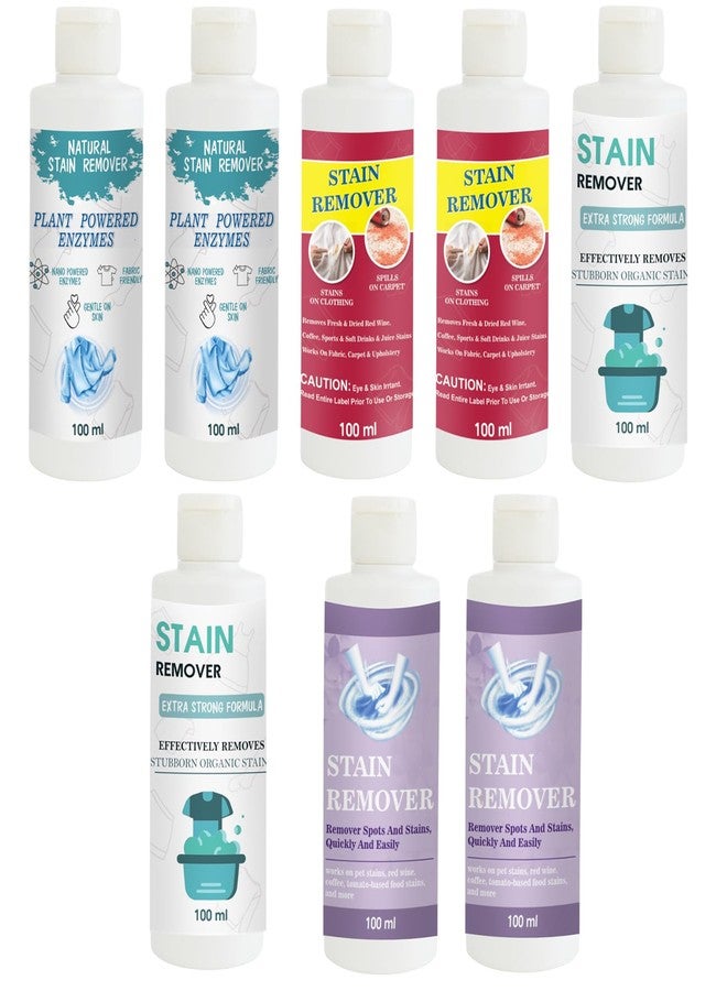 مجموعة مزيل بقع توفوس: قطعتان للقمصان، قطعتان باللون الأحمر، قطعتان للدمى، قطعتان باللون البنفسجي | محلول تنظيف متعدد الأسطح للملابس والأقمشة والمفروشات (100 غرام لكل قطعة) - Image 1